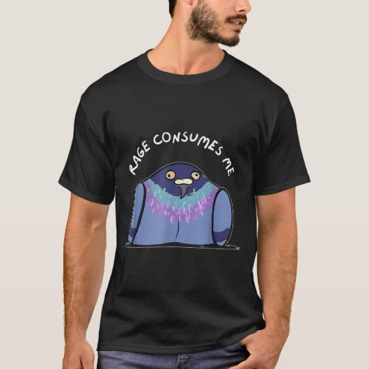 Rage Consumes Me Funny Geon Meme Hand Drawn  Tシャツ (正面)