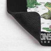 Rage Consumes Me Ugly Christmas Sweaters Funny Fro マウスパッド (コーナー)