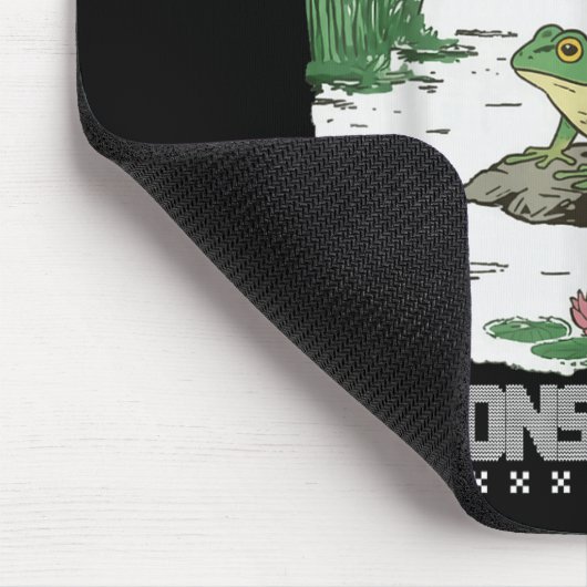 Rage Consumes Me Ugly Christmas Sweaters Funny Fro マウスパッド (コーナー)