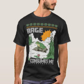 Rage Consumes Me Ugly Christmas Sweaters Funny Fro Tシャツ (正面)