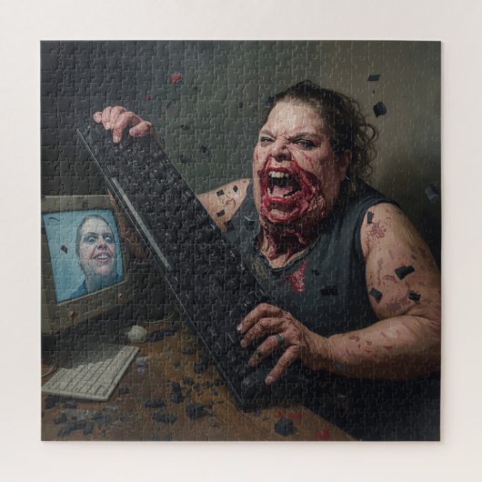 Rage Error: System Failure - Ctrl Alt Delirium ジグソーパズル (縦)