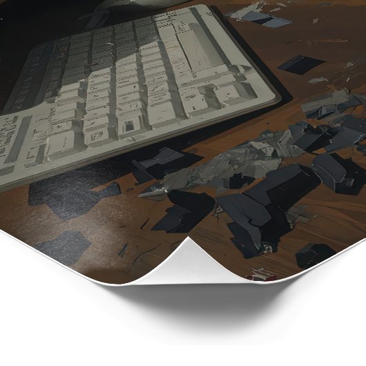 Rage Error: System Failure - Ctrl Alt Delirium ポスター (コーナー)