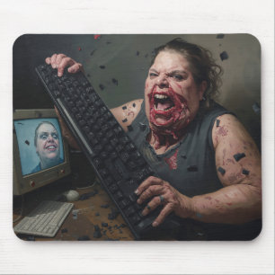 Rage Error: System Failure - Ctrl Alt Delirium マウスパッド