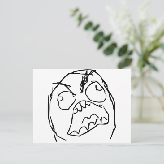 Rageguy ポストカード (スタンド正面)