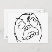 Rageguy ポストカード (正面/裏面)