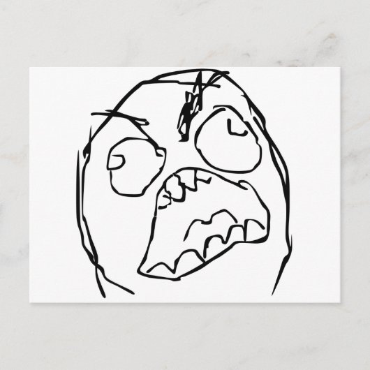 Rageguy ポストカード (正面)