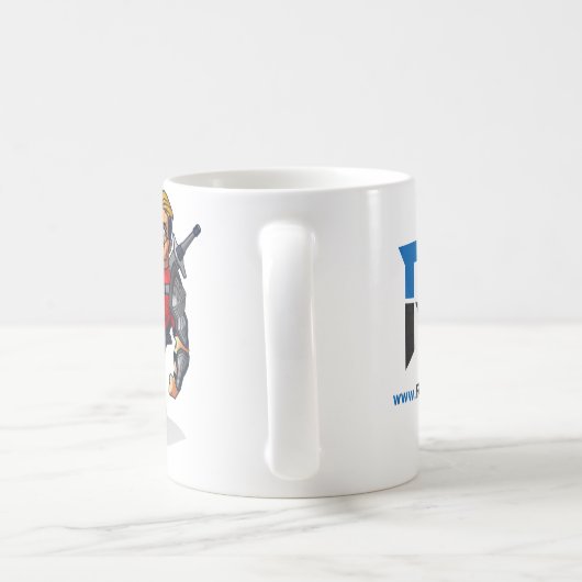 RaGEZONEのマグ コーヒーマグカップ (ハンドル)