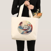 Raggedy Andyが初めて会う ラージトートバッグ (正面(商品))