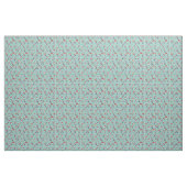 Raggedy AnnとAndy on Green Gingham ファブリック (ヤード)