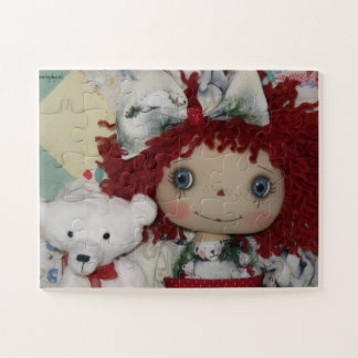 Raggedy Ann Doll & Polar Bear #2 jigsaw puzzle ジグソーパズル