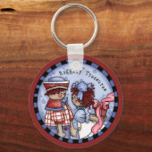 Raggedy Ann Loves Andy Keychain キーホルダー (正面)
