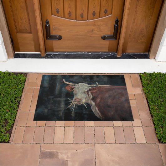 Raggedy rug by Jason Street ドアマット (室外)