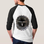 RaglanのMavのワイシャツ Tシャツ (裏面)