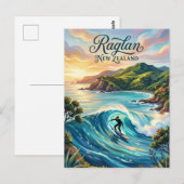 Raglan New Zealand ポストカード (正面/裏面)