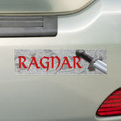 Ragnar バンパーステッカー (車上)