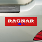 Ragnar 2016のバンパーステッカー バンパーステッカー (車上)