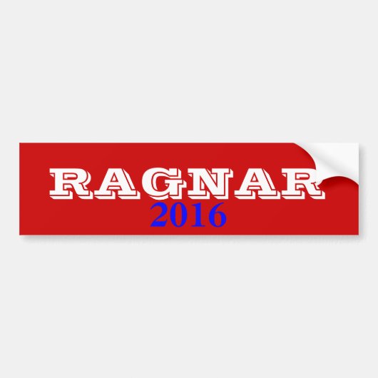 Ragnar 2016のバンパーステッカー バンパーステッカー (正面)