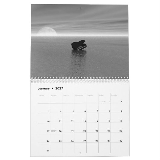 RAGNAROK カレンダー (1月 2027)