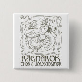 Ragnarök 缶バッジ (正面)