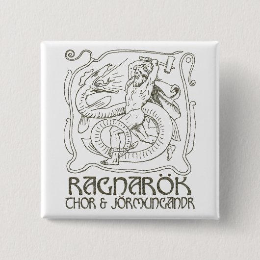 Ragnarök 缶バッジ (正面)