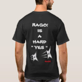 RAGOそれが背中を意味す読ること Tシャツ (裏面)