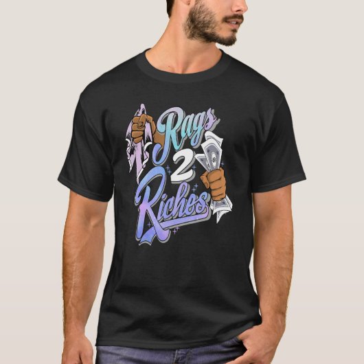 Rags 2 Riches Zen Master 4sマッチング Tシャツ (正面)