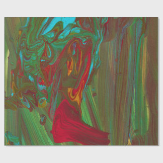 Rags To Riches 1 Bold Abstract Wrapping Paper ラッピングペーパー