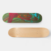 Rags To Riches 1 Wild Abstract Skateboard Deck スケートボード (横)
