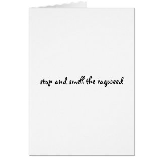 ragweedをストップ、かいで下さい