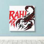 RAHIテックスの激しいスコーピオングラフィックアートデザイン キャンバスプリント (インサイチュ (ウッドフロア))