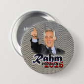 Rahmエマニュエルの大統領2016年 缶バッジ (正面&裏面)