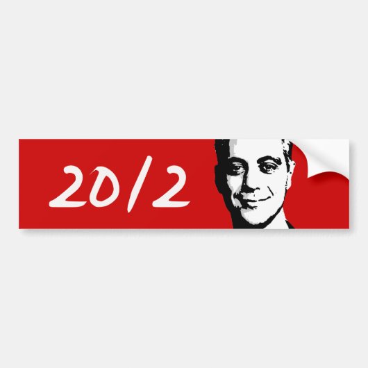 Rahmエマニュエル バンパーステッカー (正面)