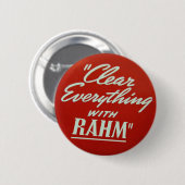 RahmエマニュエルPin 缶バッジ (正面&裏面)