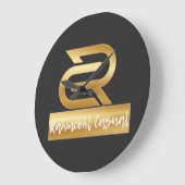 Rahmcohl カジュアルTシャツ ラージ壁時計 (傾斜)