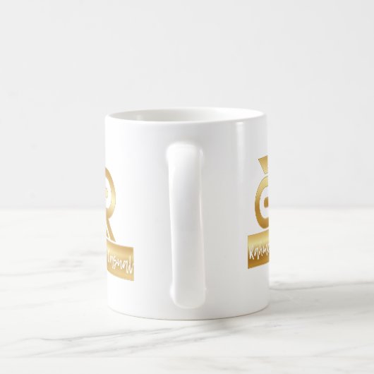 Rahmcohl Casual T-Shirt コーヒーマグカップ (ハンドル)