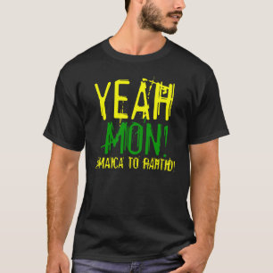 RahtidのTシャツへのええ月曜日ジャマイカ Tシャツ