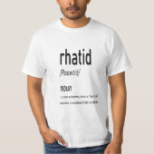 RahtidのTシャツ Tシャツ (正面)