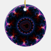 Rai – フラクタルアート セラミックオーナメント (裏面)