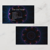 Rai – フラクタルアート 名刺 (正面/裏面)