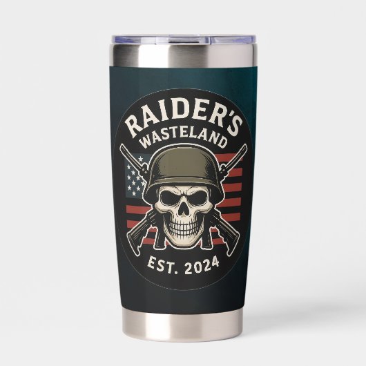 Raider’s Wasteland 20oz Tumbler 保温保冷タンブラー (正面)