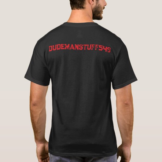 Raider’s Wasteland Admin Shirt Dudeman Tシャツ (裏面)