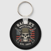 Raider’s Wasteland Logo Best Server Keychain キーホルダー (正面)