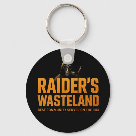 Raider’s Wasteland Logo Best Server Keychain キーホルダー (裏面)