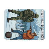 Raider’s Wasteland Never Trust A Freshie Magnet マグネット (横)