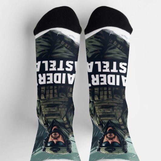 Raider’s Wasteland Sakhal Socks ソックス (上部)