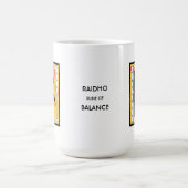 Raidho Rune Mug – バランス! コーヒーマグカップ (中央)