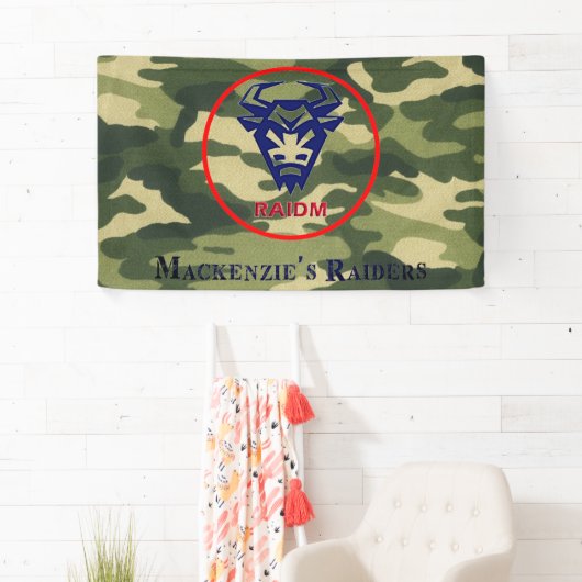 RAIDM Vinyl Banner, 3' x 5' 横断幕 (インサイチュ)