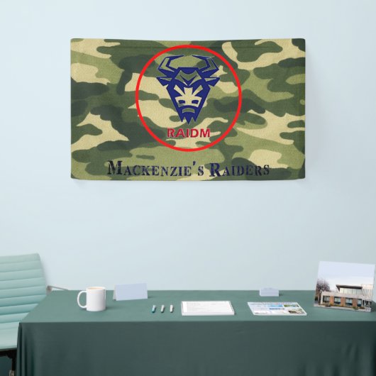 RAIDM Vinyl Banner, 3' x 5' 横断幕 (トレードショー)