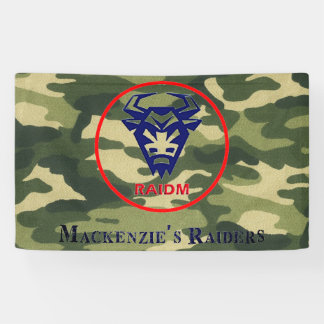 RAIDM Vinyl Banner, 3' x 5' 横断幕