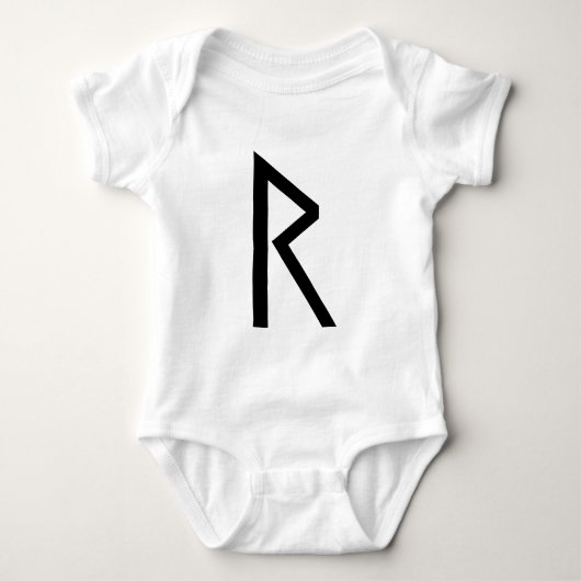 RAIDOのRUNE ベビーボディスーツ (正面)